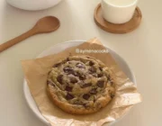 single serve chocolate chip cookie (no egg)