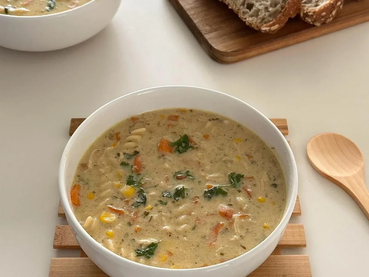 creamy chicken soup