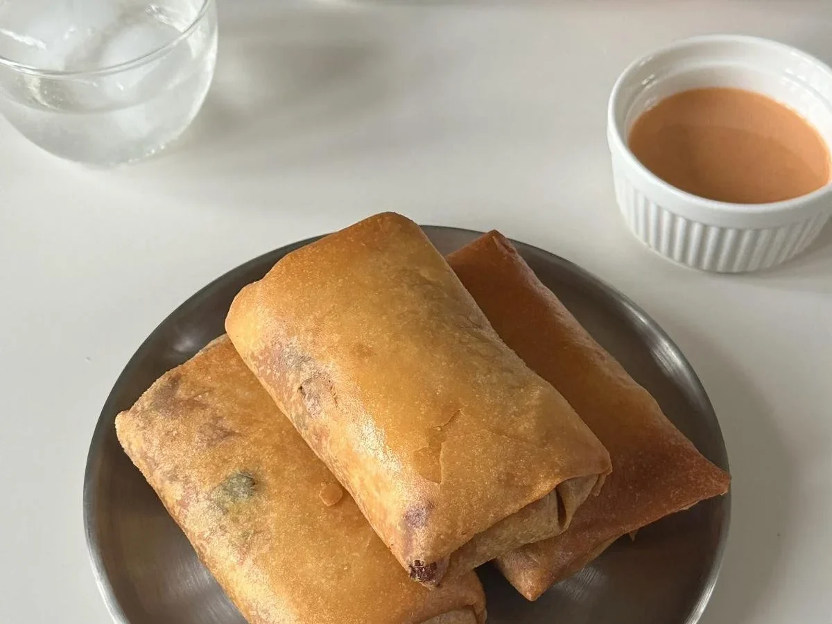 buldak ramen spring rolls