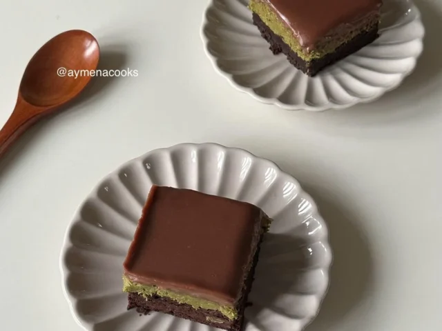 dubai chocolate brownies