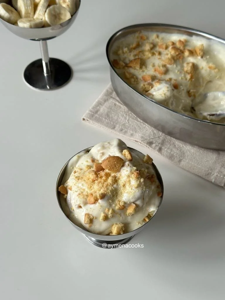 homemade banana pudding