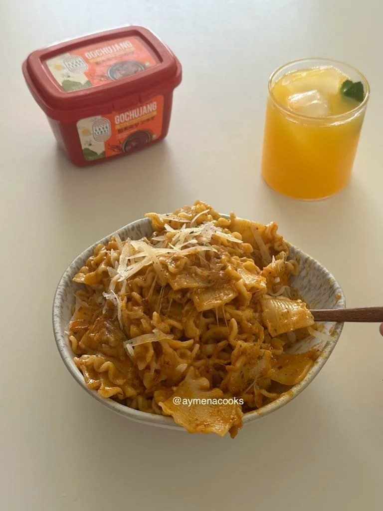 gochujang garlic butter pasta