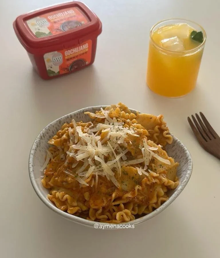 gochujang garlic butter pasta