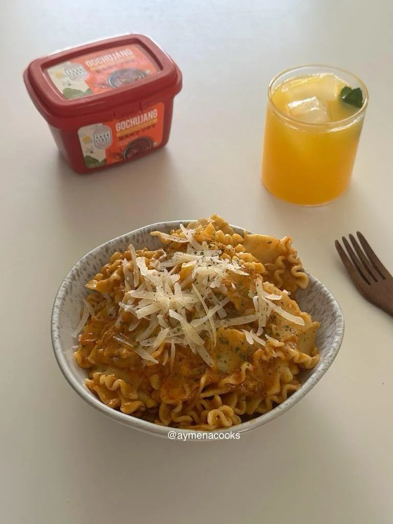 gochujang garlic butter pasta