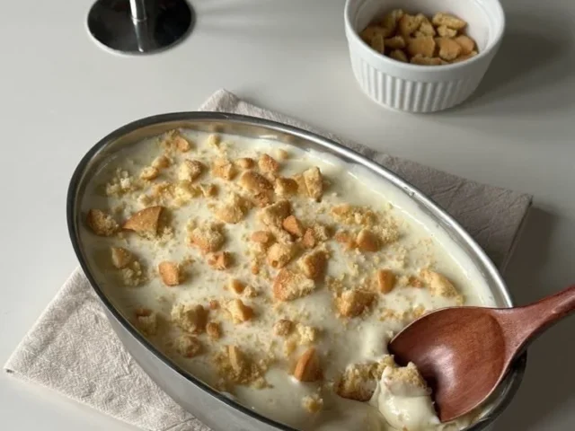 homemade banana pudding