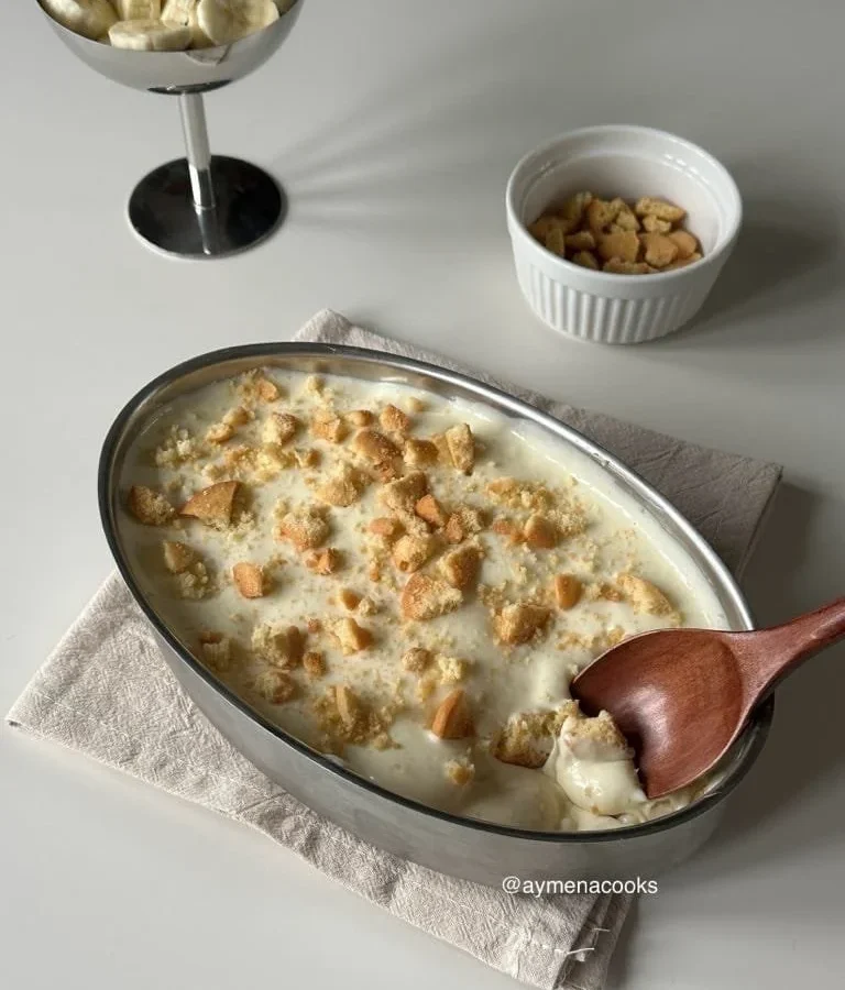 homemade banana pudding