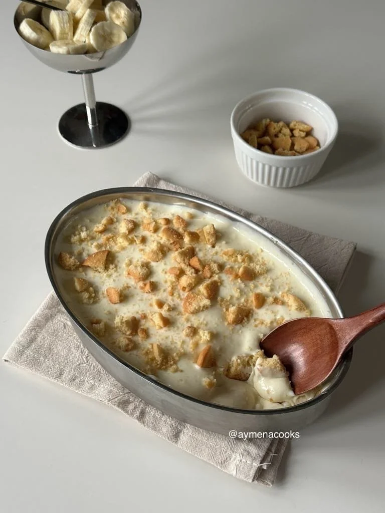 homemade banana pudding