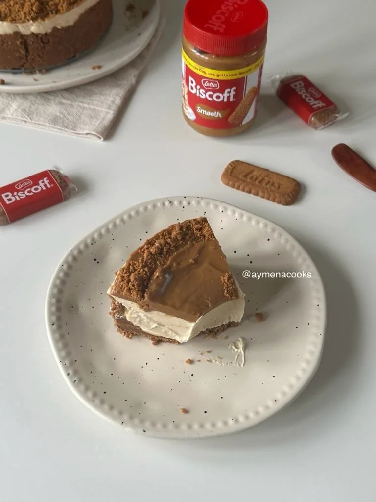 no bake biscoff cheesecake