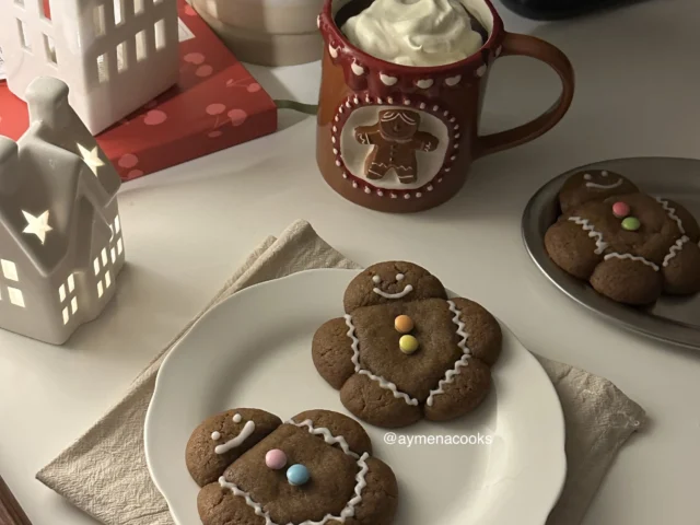 chubby gingerbread men cookies