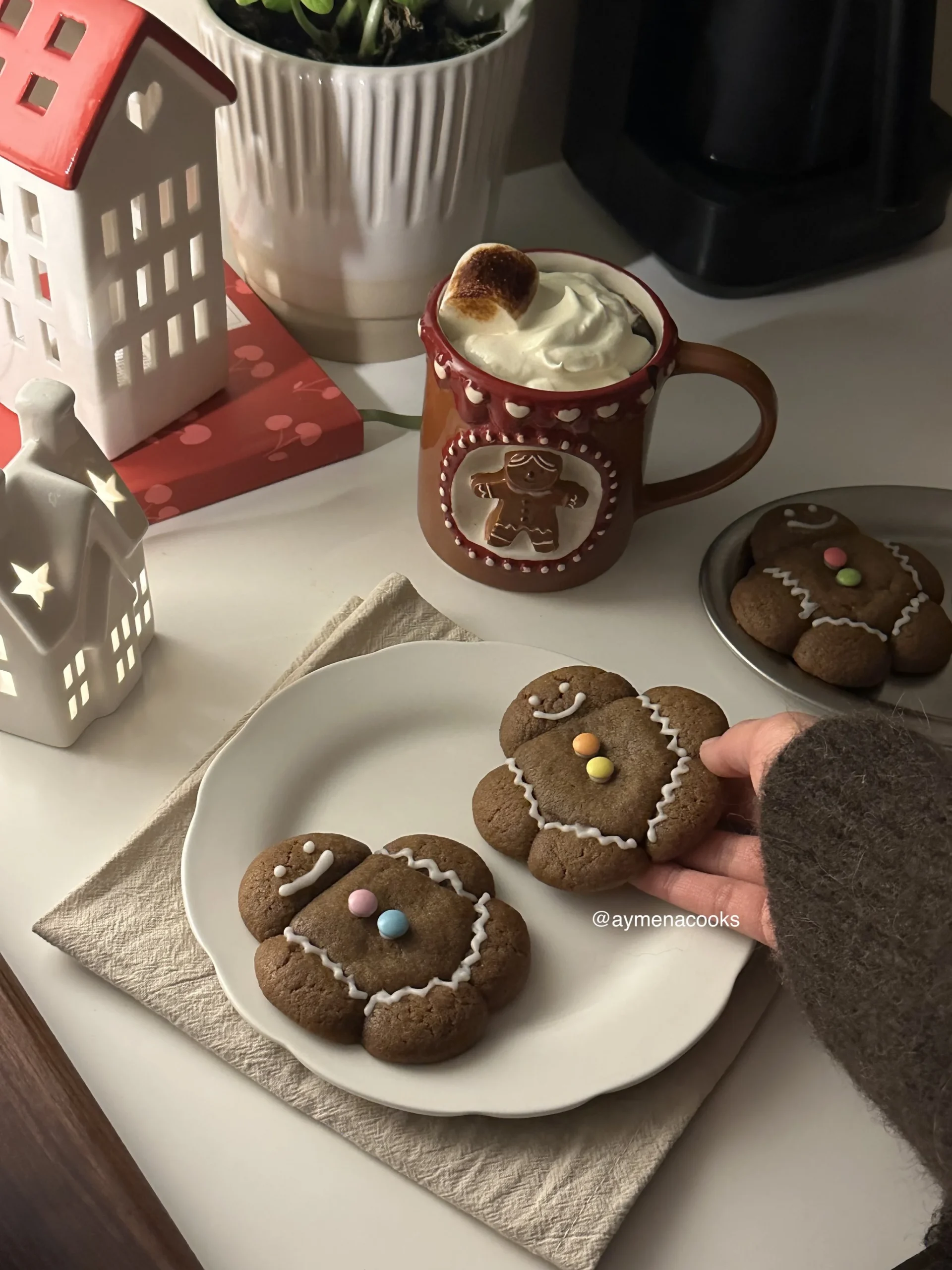 chubby gingerbread men cookies