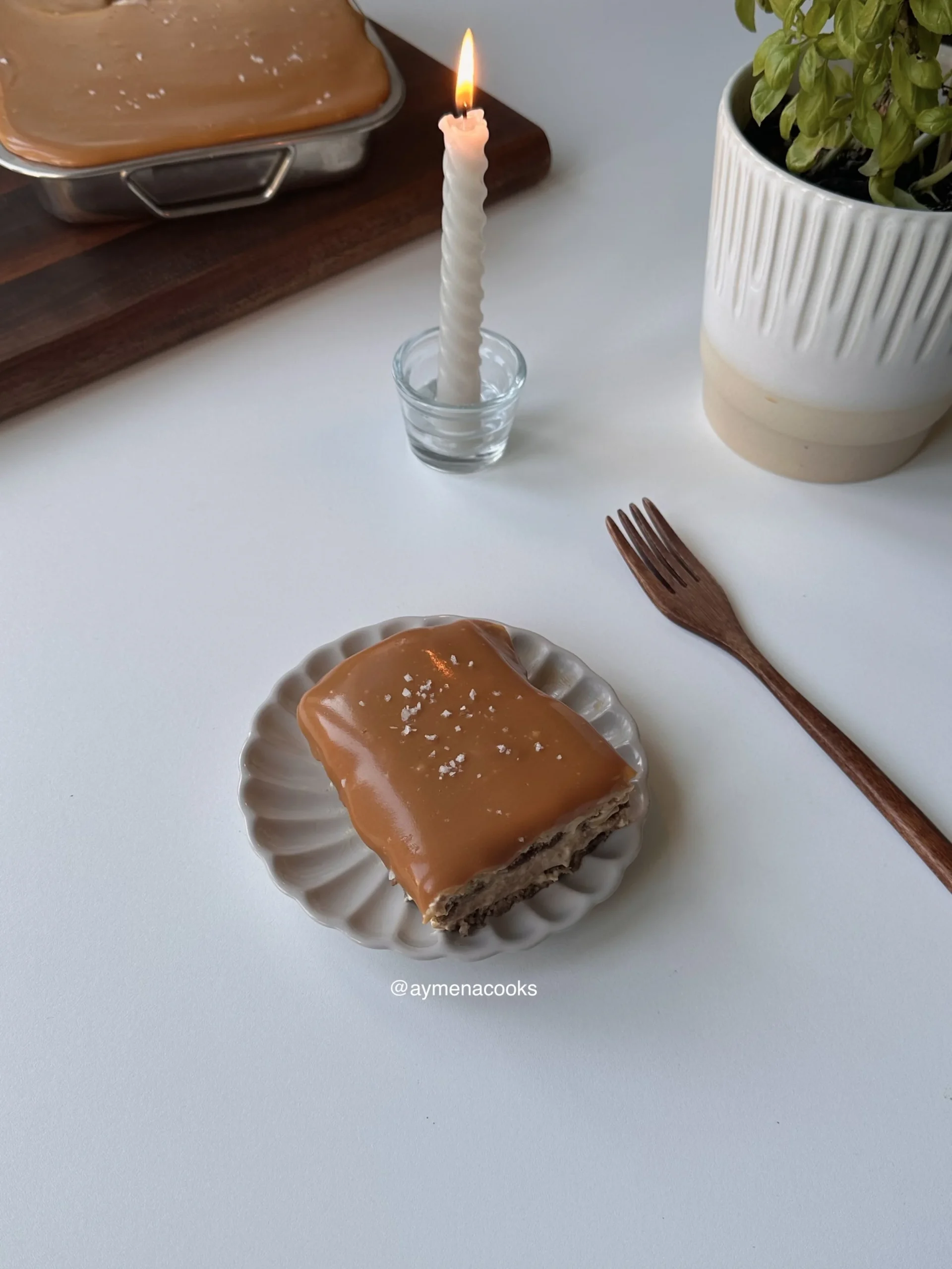 salted caramel tiramisu
