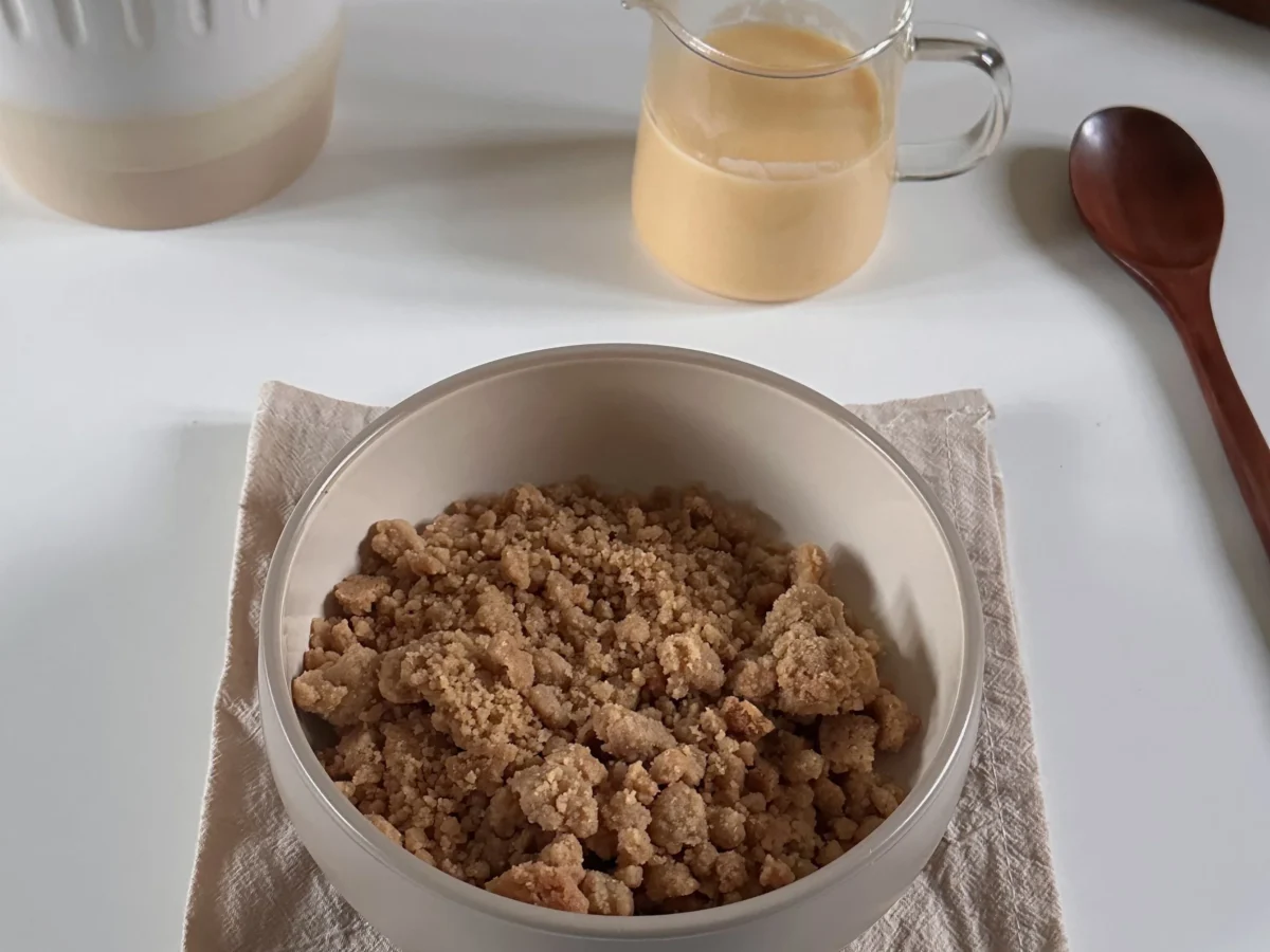 crumble topping