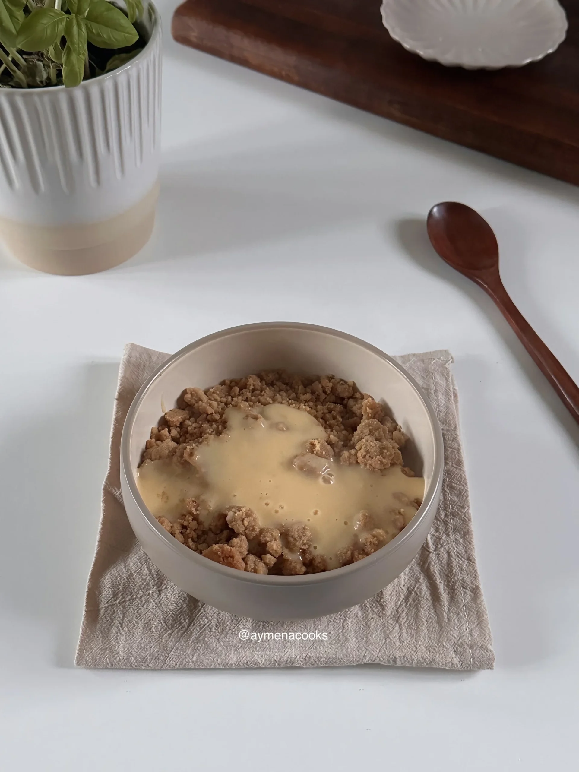 crumble topping